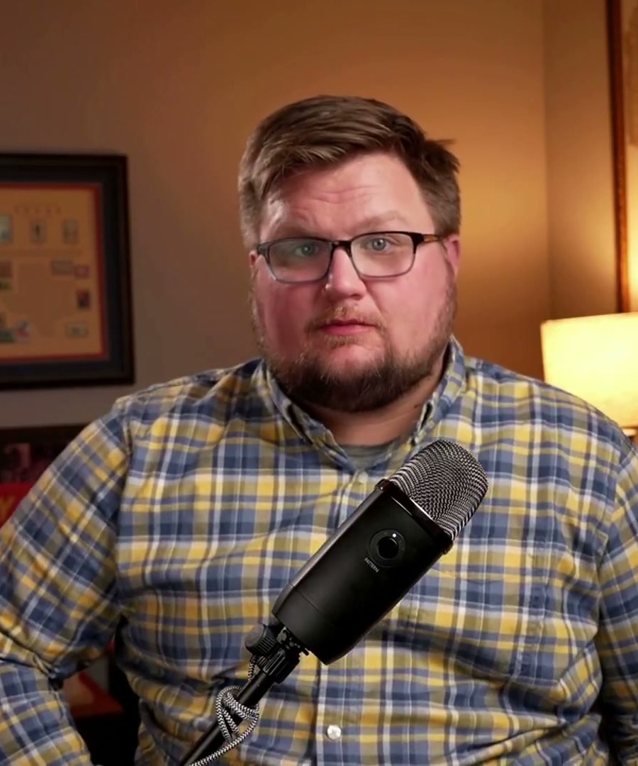 Garrett W. Fulce in the Seeing Red studio